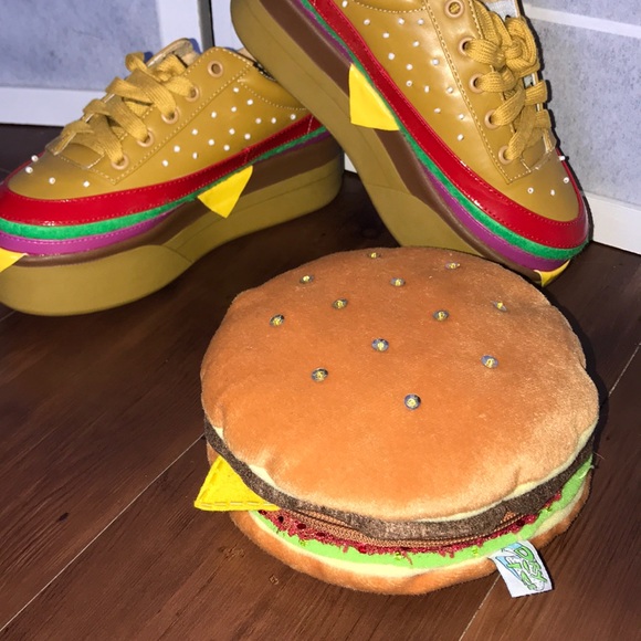 cheeseburger bear plush